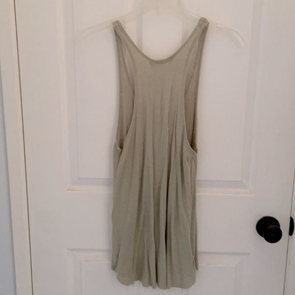 PST LA Olive Green SURF SUN SAND Knit Tank - Picture 4 of 5